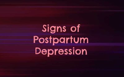 Signs of Postpartum Depression